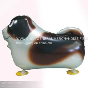 Hot Sale Walking Animal Balloons Walking Pet Balloons Helium Balloons Foil Balloons Mylar Balloons Walking Balloons (dinosour, Dogs, Giraff, Indeer, Panda, Fog, Rabbit, Cow, Cat, Elephant, Turtle, Ladybug,) thumbnail-1