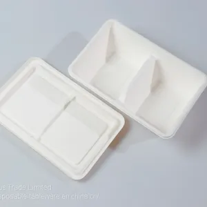 1000ml 2-comp Box With Separate Lid 2 thumbnail-1