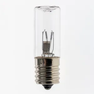 UV3 E14 E17 MINI Sterilization Germicidal Bulb 3W Quartz Tube thumbnail-1