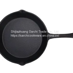 Cast Iron Skillet With Long Handle, Griddle Pan, Wholesale Cast Iron Skillets, Cast Iron Bundt Pan thumbnail-5