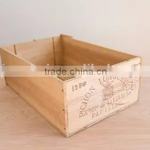 Custom Logo Solid Small Wooden Crate,small Crates Wooden thumbnail-1