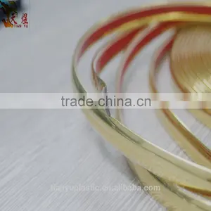 Pvc Chrome Golden Metal Plastic 8 mm Strip Self Adhensive Strip for Fish Tank thumbnail-3