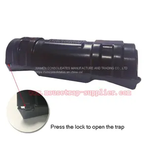 Plastic Mouse Lockable Bait Station Rat Rodent Control Tunnel Trap Catcher thumbnail-3