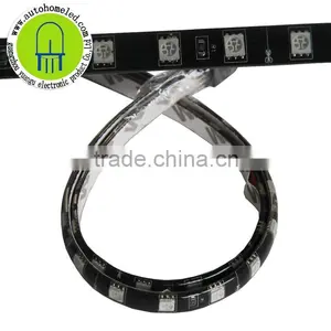 30cm LED Strip 5050SMD 18leds Red Beam IP65 Waterproof 12V CAR Decorative Light thumbnail-2