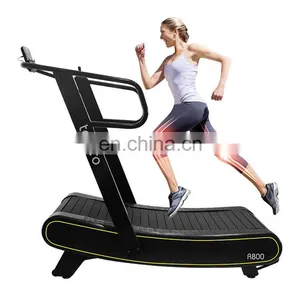 Best Selling Treadmill Home Use Gym Fitness Exercise Running Machine Non Motorized Curved Treadmill thumbnail-1