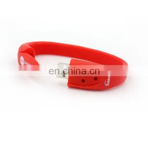 Promotional Custom LogoColorful Bracelet Flash Drive Bracelet USB With Logo thumbnail-3
