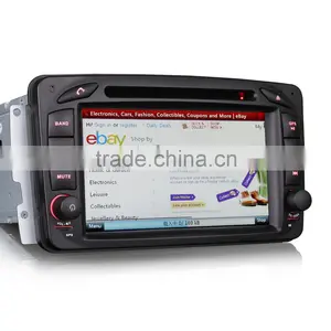 Erisin ES7063B 7 Inch Mercedes CLK C209 W209 Car DVD GPS Navigation thumbnail-6