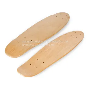 Blank Custom Fish Board Canadian Maple Blank Cruise Skateboard Decks thumbnail-4