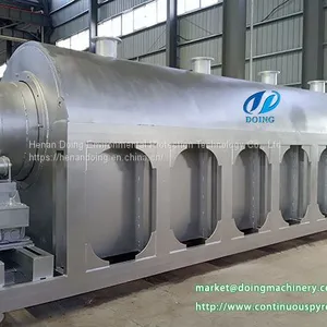 ISO CE Certificated Automatic/batch Type Different Scales Waste Tire Plastic to Oil Pyrolysis Machine for Sale thumbnail-5