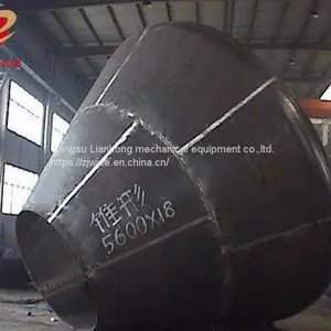 Section Forming Lager Open Carbon Steel Conical Head ID5600mm*18mm thumbnail-1
