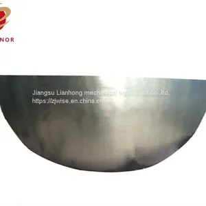 Thick Wall Hemisphere Head of Stainless Steel for Sealed Tank ID1800mm*40mm thumbnail-1