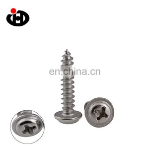 DIN 968 SS Pan Philips Head Self Tapping Screw Cross Recessed Pan Head Tapping Screws With Collar thumbnail-5