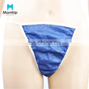 Hot Sale Wholesale Massage Protective Disposable Non Woven Gstring thumbnail-2