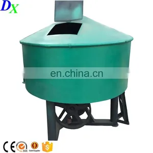 Factory Price Charcoal Briquette Powder Wheel Roller Grinding Mixer thumbnail-3