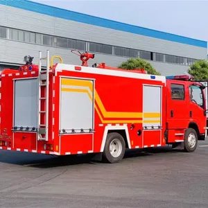 Isuzu's 3.5-ton Water Tanker Fire Truck, the Guardian of the City's Flames thumbnail-4