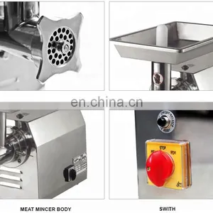 Small Size Electric Mince Meat Machine/Hand Operated Meat Mincer/Manual Meat Mincer Machine thumbnail-4
