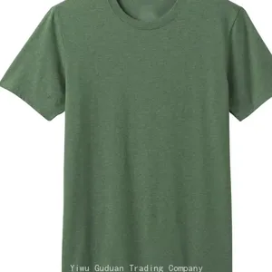 Top Selling Solid Color 100% Cotton O-Neck Short Sleeve Soft Tshirt T-shirt For Men From Bangladesh thumbnail-4