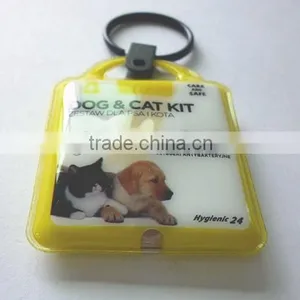 LED Keychains, Reflective PVC Keychain With Light, Promotion Plastic Key Ring thumbnail-2