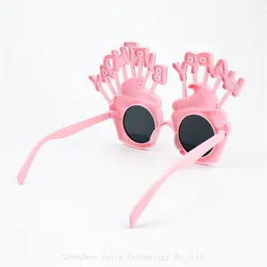 Factory Price Hot Selling Plastic Birthday Glasses for Children's Party Photo Props thumbnail-5