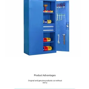 Adjustable Steel Tool Storage Cabinet HS-DJG-600 – Rugged Steel Design for Construction Sites | Secure and Versatile Tool Organization thumbnail-5
