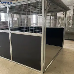 Australia New Zealand Standard Popular Sale 12 ft Long Horse Stable Horse Stall Horse Barn With Roof thumbnail-3