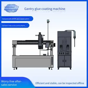 Battery Pack Glue Dispenser for Thermal Conductive Gel Encapsulation, Potting Machine for New Energy Energy Storage Battery Packs, Glue Coating Machine for Liquid Cooling Plates thumbnail-3