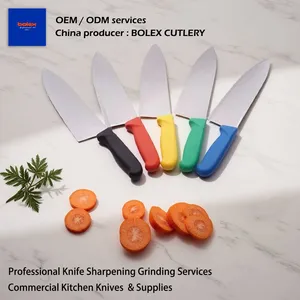 Butcher Knife Slaughter Knives Commercial Catering Kitchen Knife Boning Skinning Knives China Producer BOLEX CUTLERY thumbnail-4