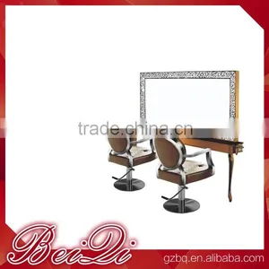 Morden and Fancy Hairdressing Equioment, Led Beauty Hair Salon Mirrors With Light Station for Sale thumbnail-1