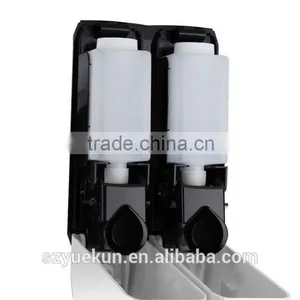 Liquid Double Lotion Dispenser 700ML Capacity Hanging Gel Soap Dispenser Hotel Hand Soap Container YK1509 thumbnail-5