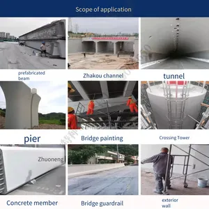 Bridge Anti - Carbonation Color Difference Repair Agent, Airport Color Difference Adjustment, Concrete Beautification Anti - Acid and Alkali Corrosion - Resistant Coating thumbnail-1