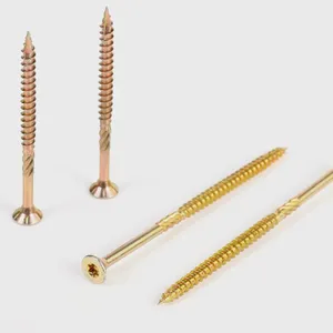 Factory Direct Stainless Steel 304 Chipboard Screw Double Countersunk Full Thread Dacromet Coated Full Sizes Available thumbnail-5