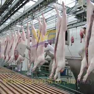 Bull HACCP Cattle Slaughter House Line Cow Butchery Equipment Abattoir Machinery Beef Processing Rail Plant Production Machine thumbnail-3