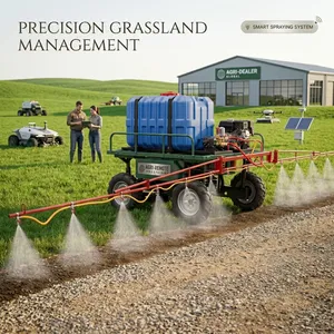 Smart Farming Spray Vehicle for Pesticide Application Crop Treatment and Agricultural Use thumbnail-1