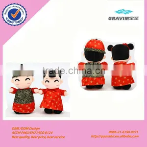 Ancient Costume of Chinese Characteristic Plush Doll Wearing Tang Suit thumbnail-4