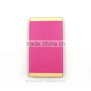 Customizing LOGO Portable Charger 6000mah Leather Power Bank thumbnail-3