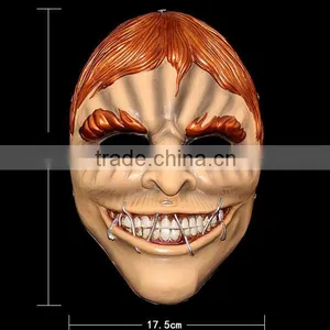 In-stock Factory Halloween Payday Blonde Party HarvestDay2 Game Series Resin Mask Halloween thumbnail-4