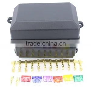 6 Ways Auto Fuse Box Assembly With Terminals and Fuse ,Auto Car Insurance Tablets Fuse Box Mounting Fuse Box thumbnail-1