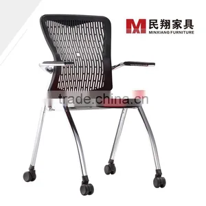 Triumph Easy Move Save Space Folding Office Chair / Stacking Training Chair / Office Chairs With Writing Pad thumbnail-4