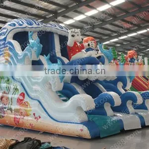 2015 Wholesale Infaltable Water Slide, Ocean Water Slide for Adult and Children thumbnail-2