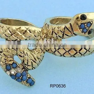 Snake Both Finger Ring thumbnail-1