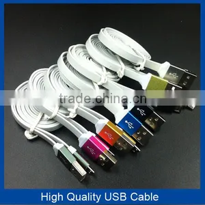 Colorful Metal USB Charger Cable Micro USB Data Cable thumbnail-2