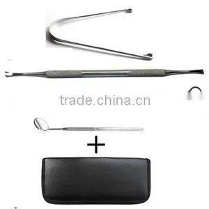 DENTAL HYGIENE KIT WITH TOUNGE CLEANER 4 PCS thumbnail-1