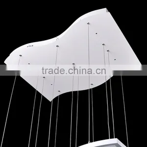 Modern Metal Pendant Lamp Acrylic Square Pendant Lamp thumbnail-5