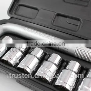 10PCS 1/2" Plastic Box Socket Hand Tools Set 4010AABP Made in China thumbnail-4