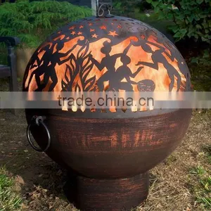 Wood Burning Fire Pit, Portable Barbecue Fire Pits , Ondoor Fire Pit thumbnail-5