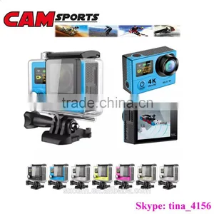 Dual Screen WiFi 4K 15fps Ultra HD 1080p Sport Camera thumbnail-1