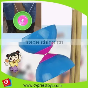 Kids Educational Play Game Wooden Handle Diabolo thumbnail-4