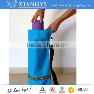 Yoga Mat Bag Carrier Pilates Handmade Cotton Canvas thumbnail-2