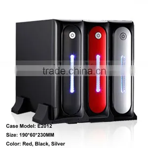 Mini ITX Case Onboard Intel Atom Dual-core 1.6G CPU,Windows XPE Embedded Thin Client,mini PC OEM Computer thumbnail-1