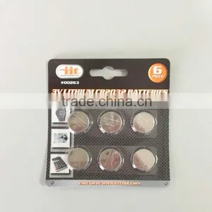 6 PC 3V Lithium CR2032 Batteries thumbnail-1